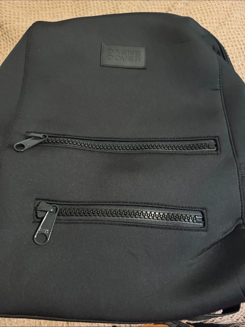Dagne Dover Black Diaper Backpack